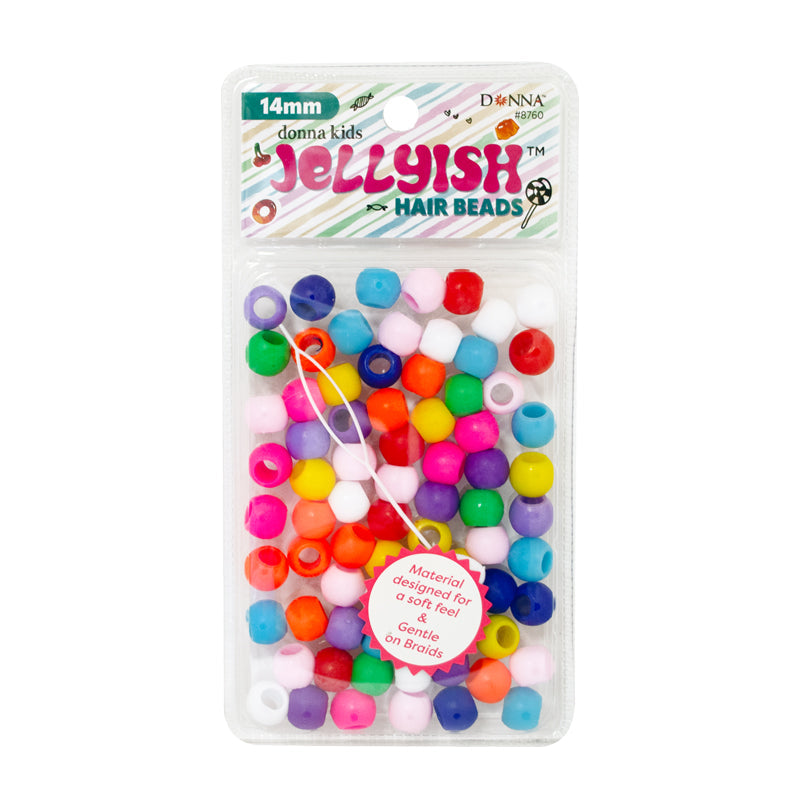 Donna Kids 14mm Jellyish Hair Beads – Rainbow product image