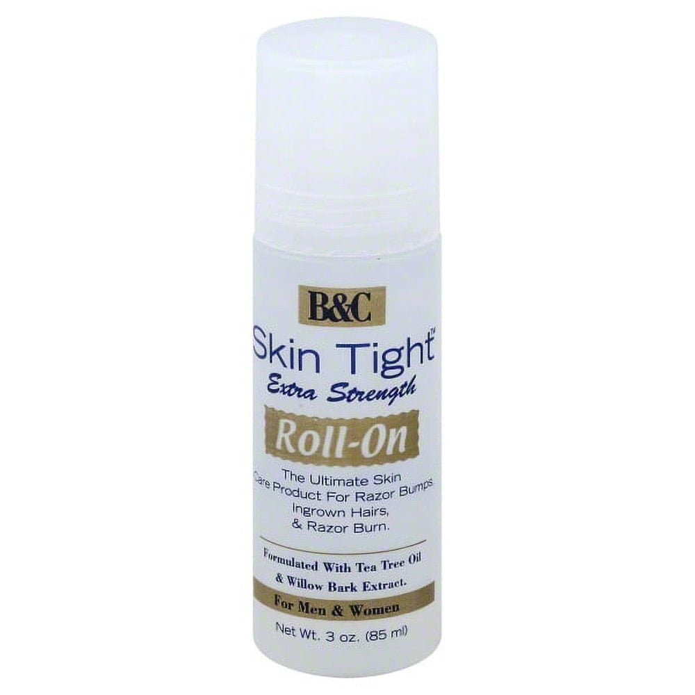 B&C Skin Tight Razor Bump & Ingrown Hair Roll-On – Extra Strength – 3 oz product image