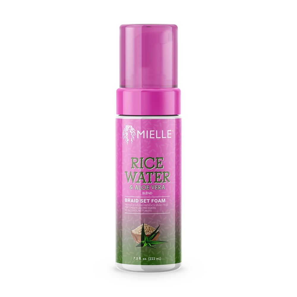 Mielle Rice Water & Aloe Braid & Scalp Foam – 7.5 oz product image