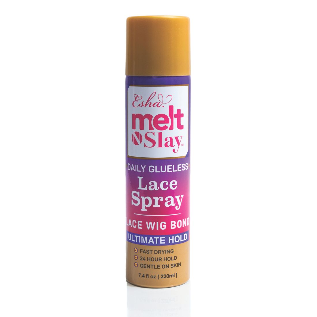 ESHA Melt N Slay Daily Glueless Lace Spray – Ultimate Hold – 220 mL / 7.4 oz