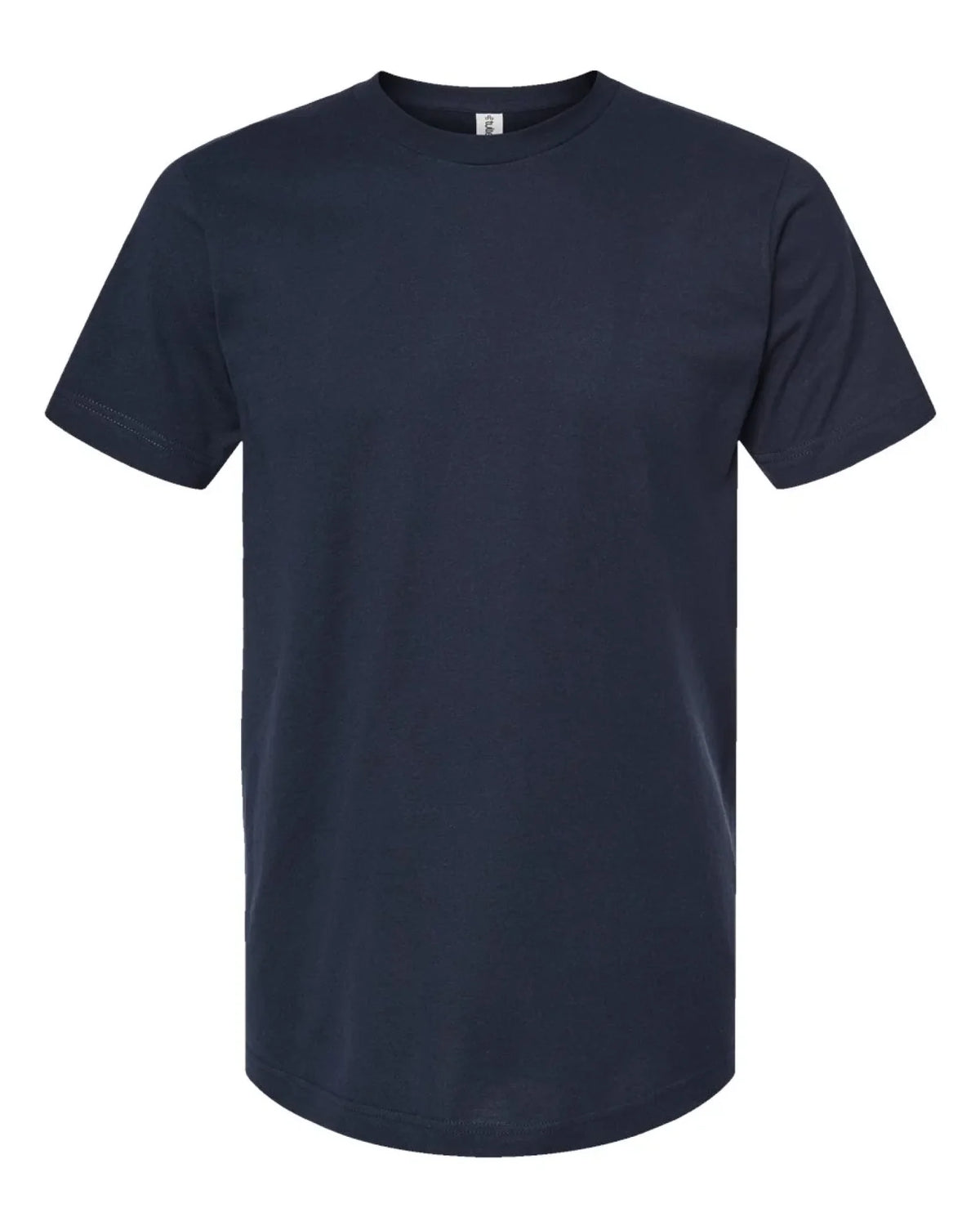 Custom Tultex 202 adult T-shirt in Navy — front