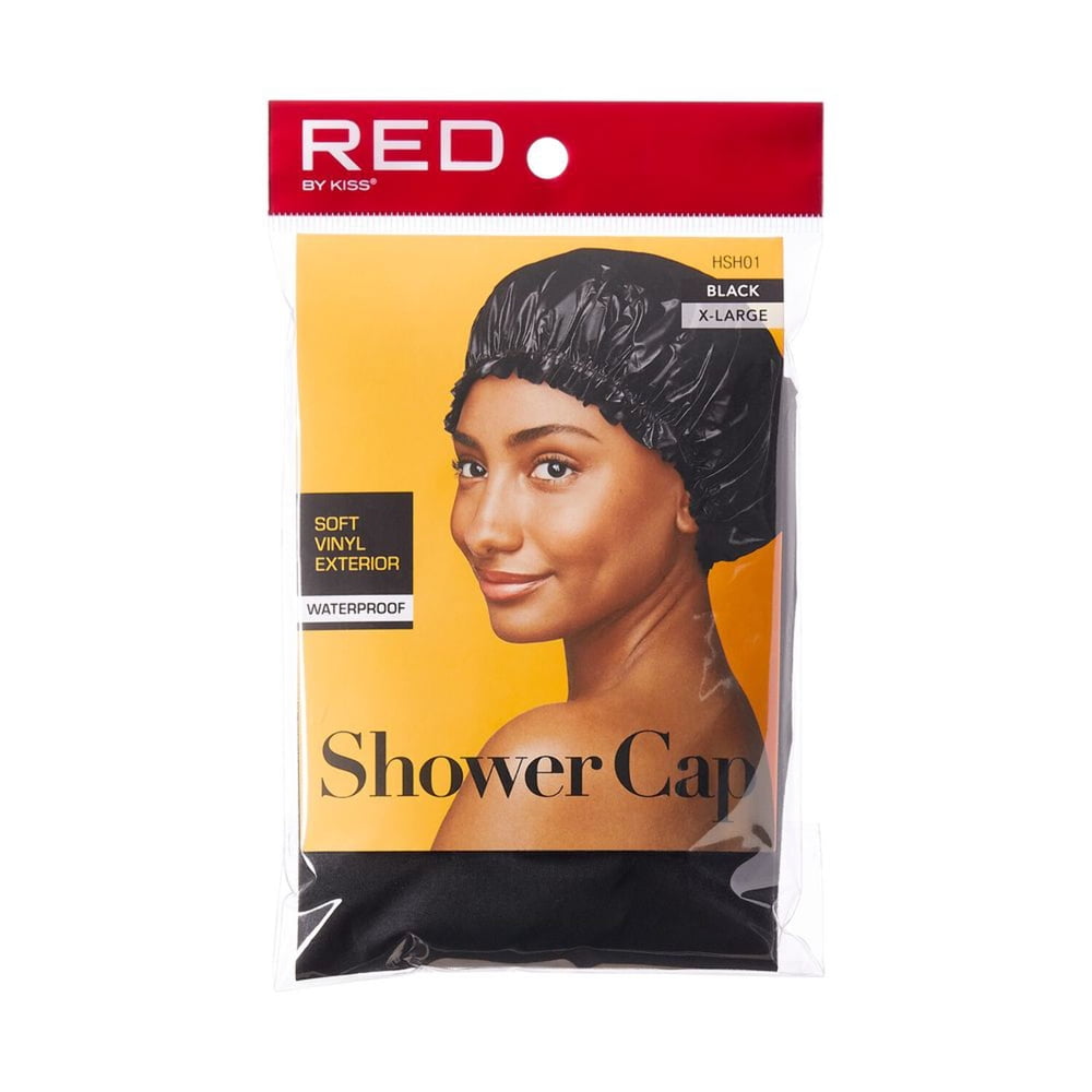 RED by KISS Essential Shower Cap - Black - X-Large product image