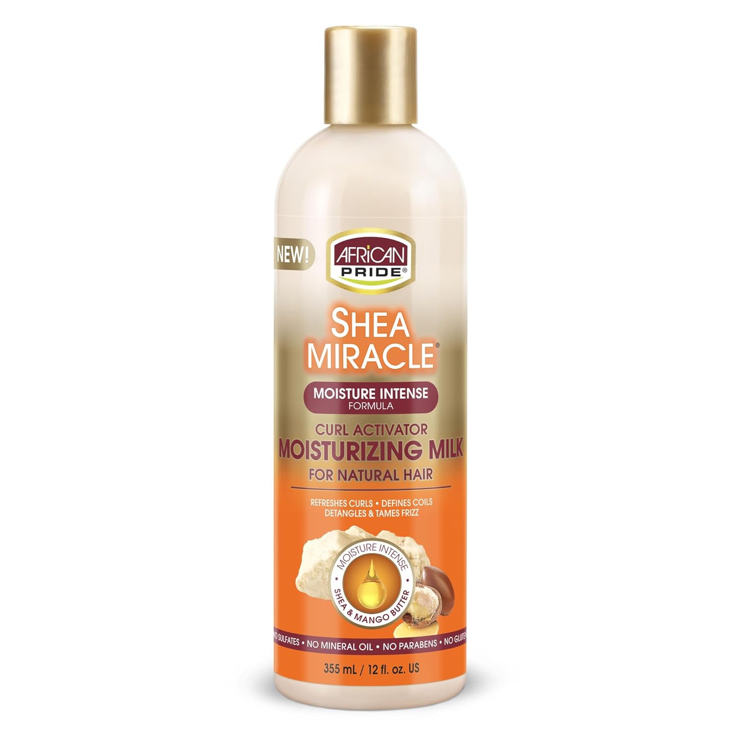 African Pride Shea Miracle Moisturizing Hair Lotion – 12 oz
