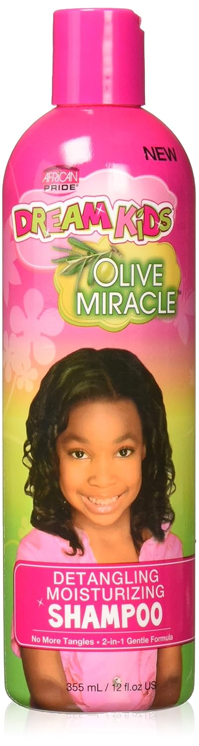 African Pride Dream Kids Detangling Moisturizing Shampoo – 12 oz