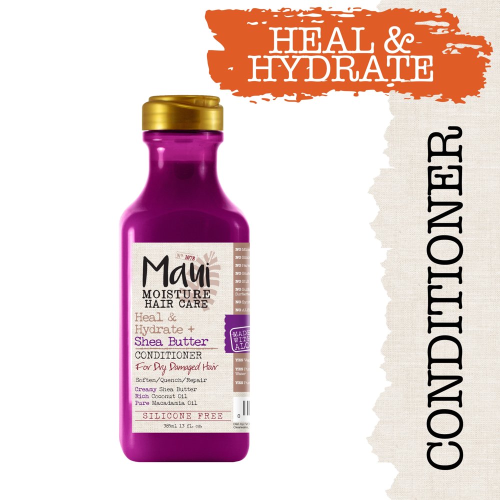 Maui Moisture Heal & Hydrate + Shea Butter Conditioner – 13 oz product image