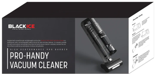 Black Ice PRO-HANDY Compact Cordless Vacuum Cleaner – Default Title – one retail unit