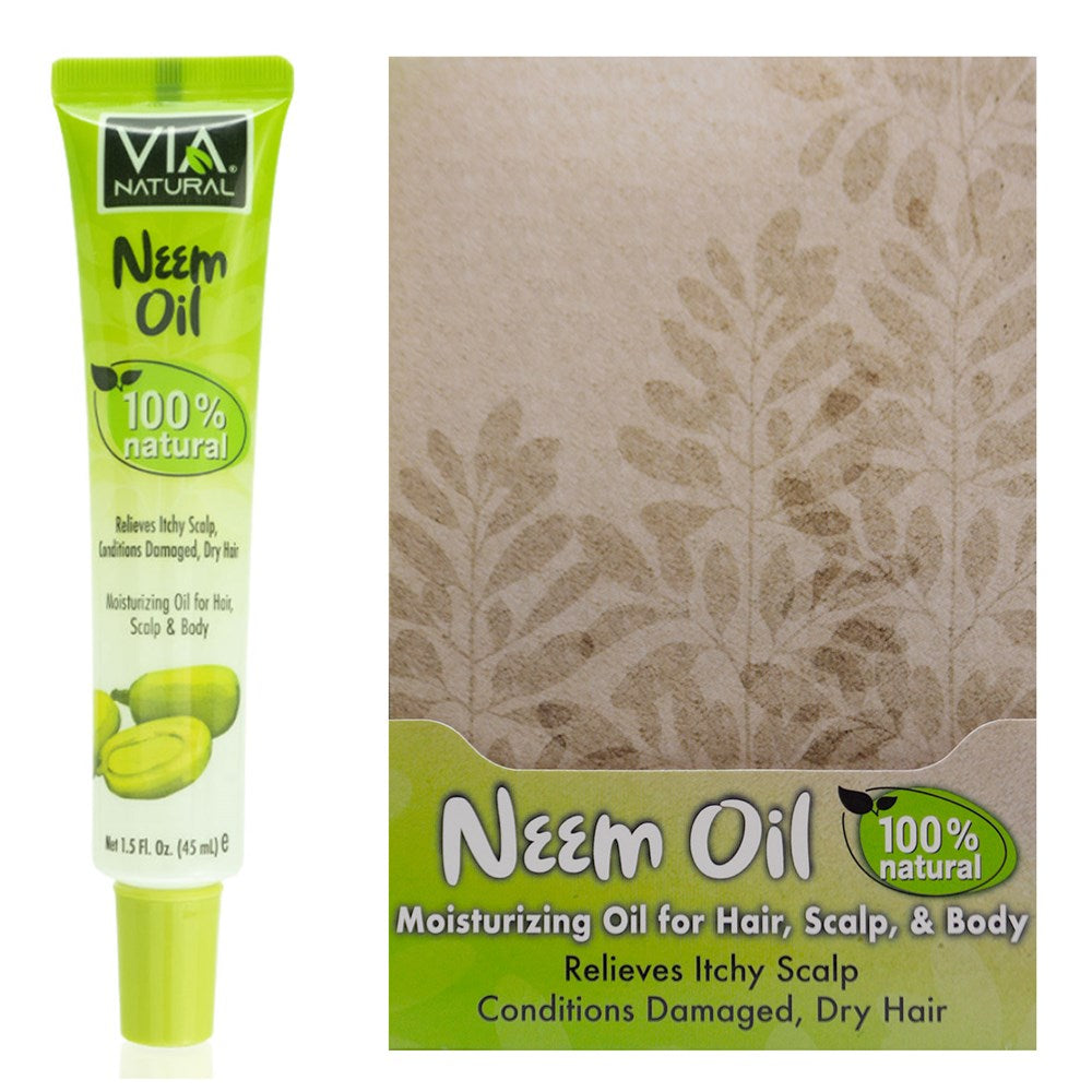 VIA Natural Ultra Care Oil Treatment – 1.5 oz – Neem product image