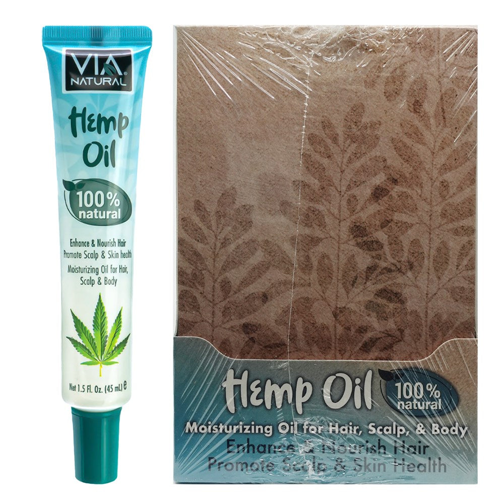 VIA Natural Ultra Care Oil Treatment – 1.5 oz – Hemp Seed product image