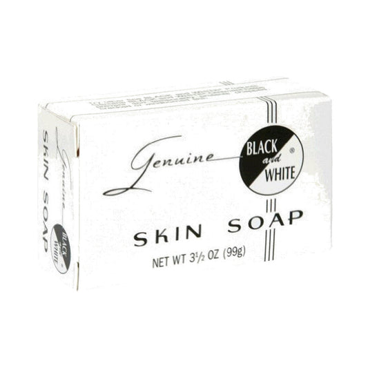 Black & White Genuine Skin Soap – 3.5 oz product image