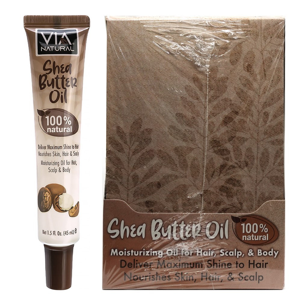 VIA Natural Ultra Care Oil Treatment – 1.5 oz – Shea Butter product image
