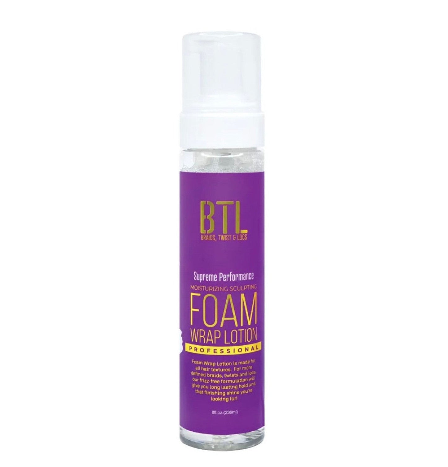 BTL Professional Foam Wrap Lotion – Supreme Performance – 1.7 oz