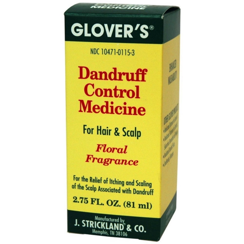 Glover's Dandruff Control Medicine – 2.75 oz – Floral Fragrance product image