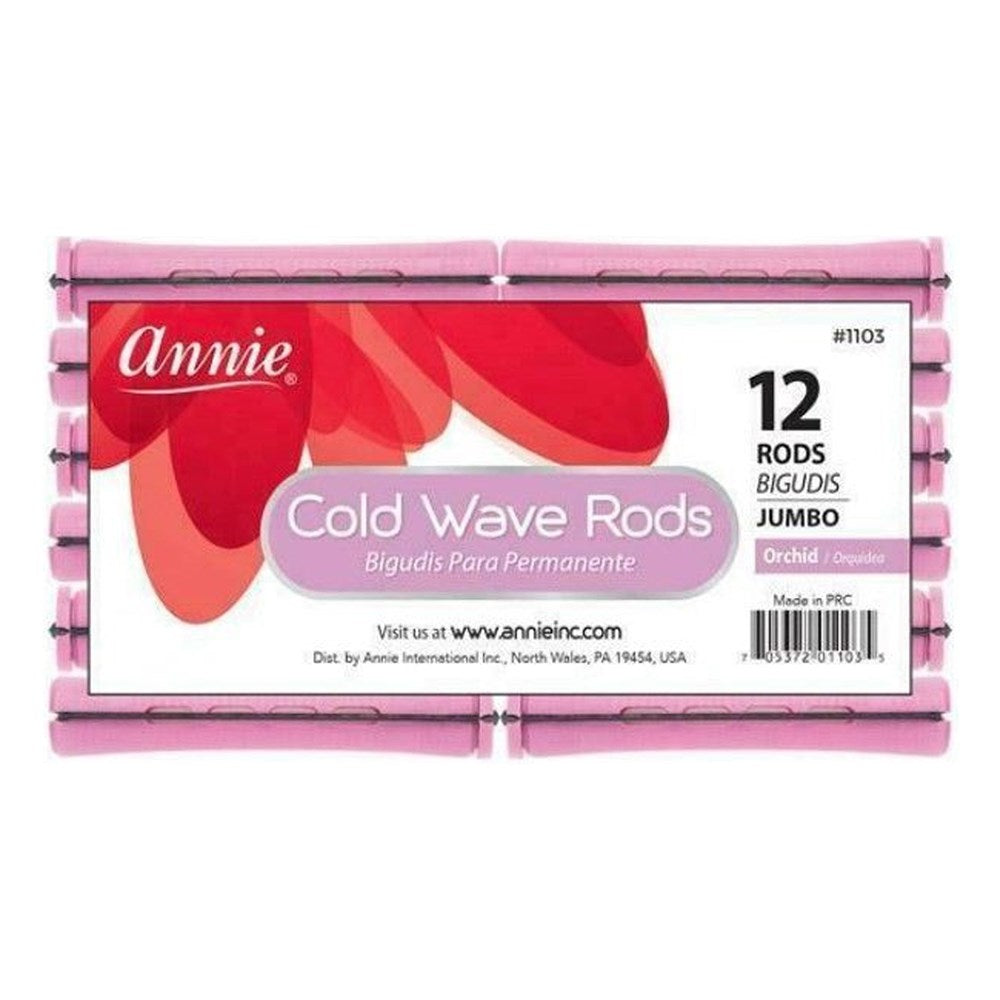 Annie Cold Wave Rods - Jumbo 3/5" - Orchid - 12 pcs product image