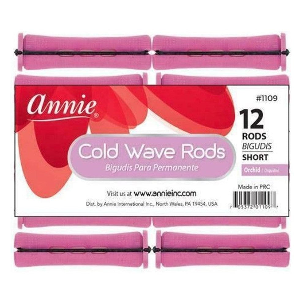 Annie Cold Wave Rods - Short 7/10" - Orchid - 12 pcs product image