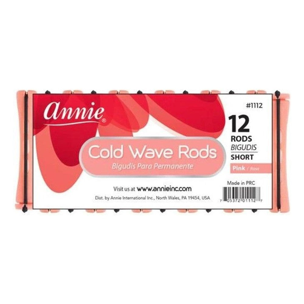 Annie Cold Wave Rods - Short 2/5" - Pink - 12 pcs product image
