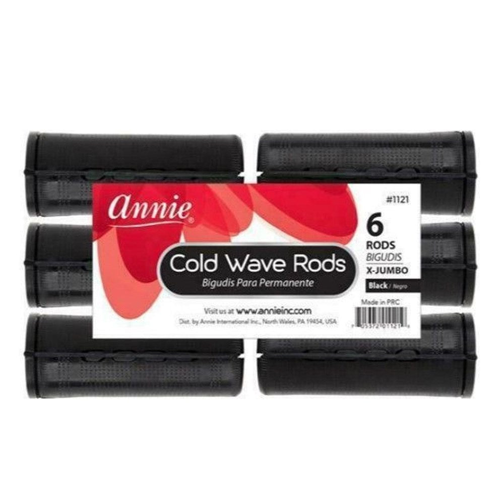 Annie Cold Wave Rods - X-Jumbo 1 1/4" - Black - 6 pcs product image
