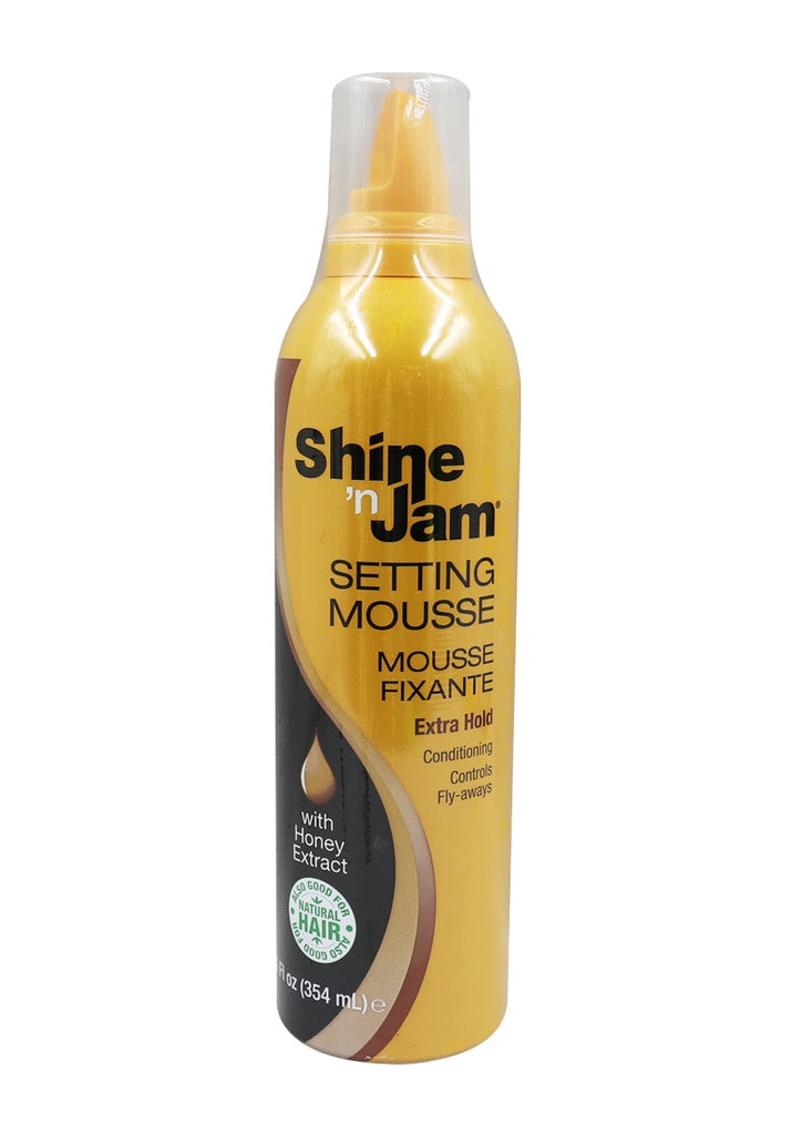 Shine 'n Jam Setting Mousse Extra Hold – 12 oz