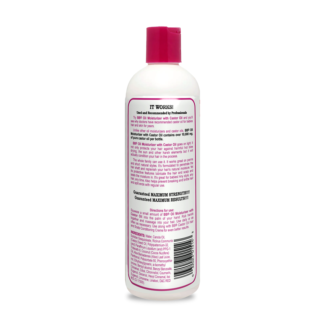 Bronner Bros BB Oil Moisturizer Hair Lotion with Castor Oil & Aloe – 12 oz product image