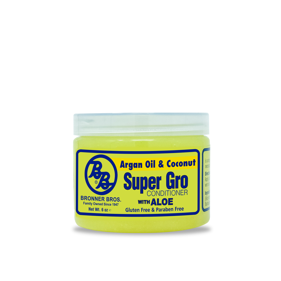 Bronner Bros BB Super Gro Hair & Scalp Conditioner – 6 oz – Argan & Coconut product image