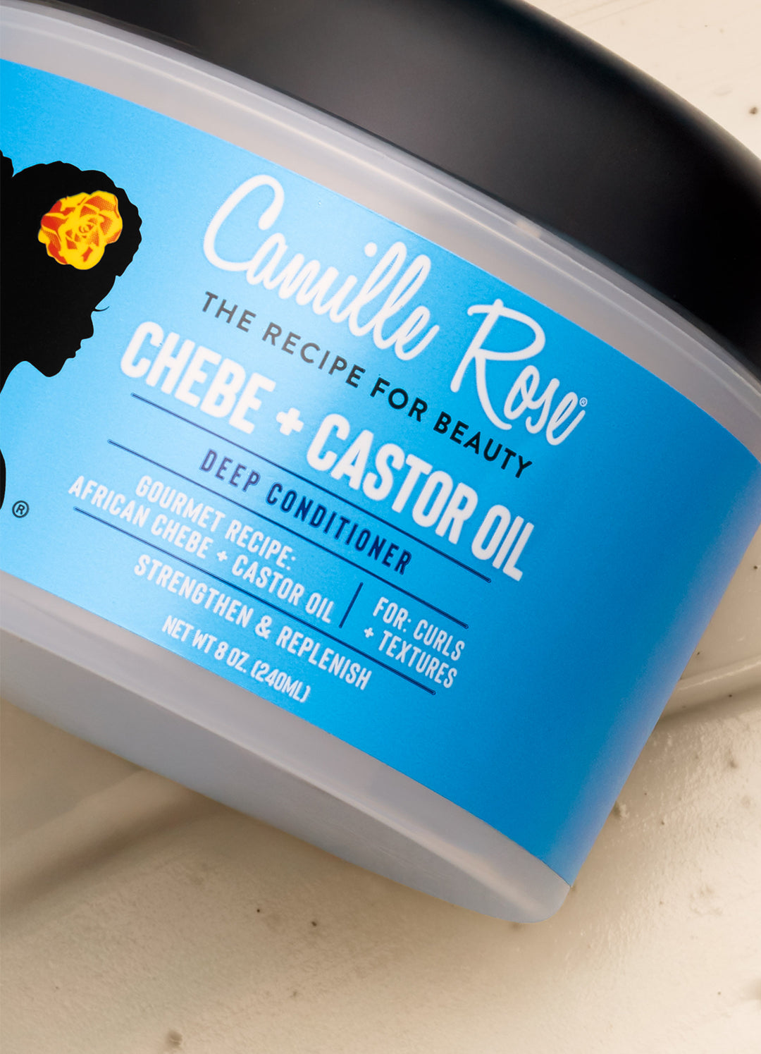 Camille Rose Black Castor Oil + Chebe Deep Conditioner – 8 oz product image
