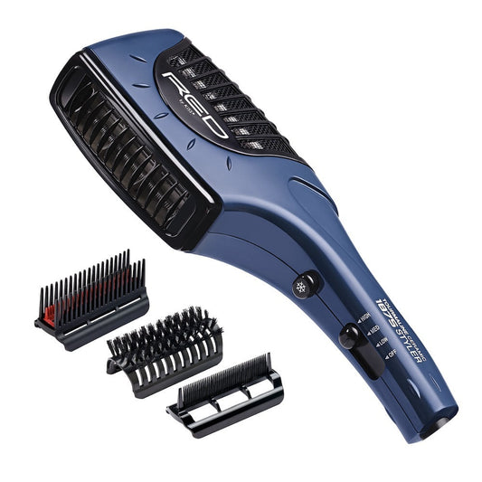 RED by KISS 1900 Tourmaline Ceramic Styler with 3 Attachments – Default Title – one retail unit