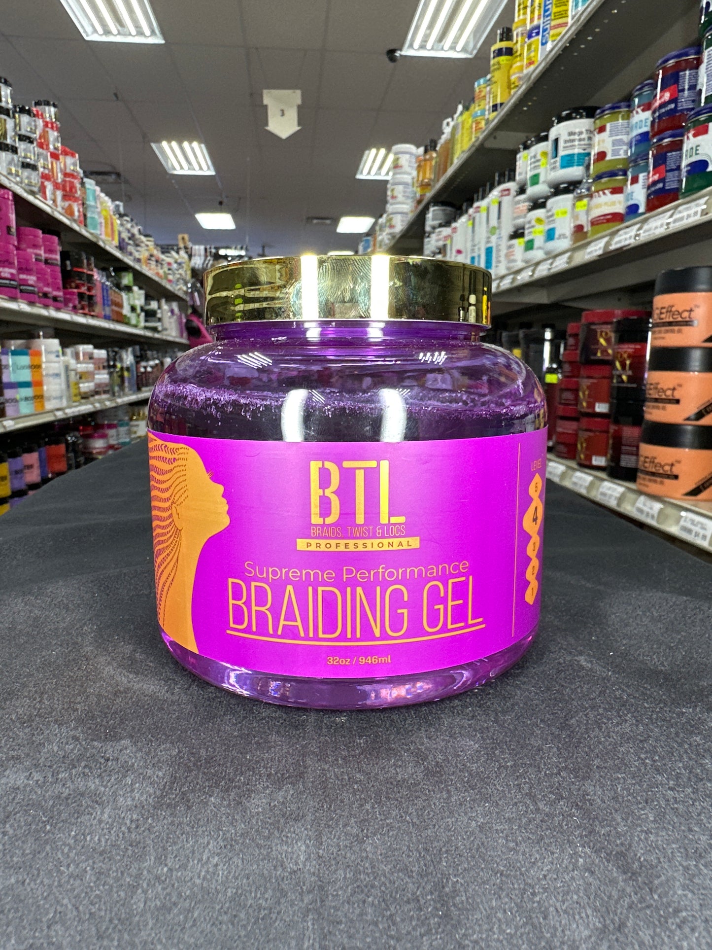 BTL Braiding Gel Supreme Hold 32oz