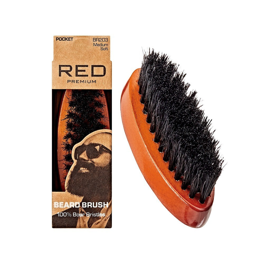 RED by KISS Premium Beard Brush – Pocket product image