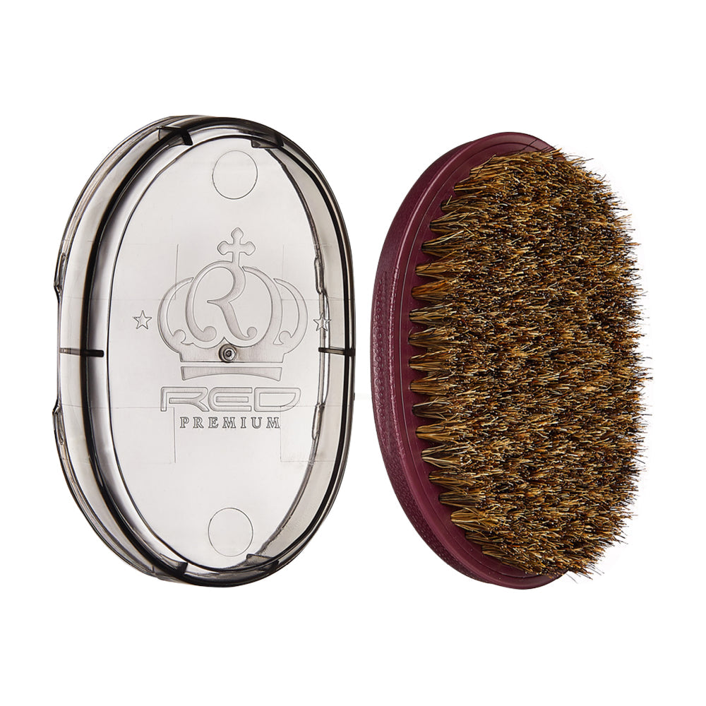RED by KISS BOW WOW X 360 Power Wave Premium Boar Brush with Case – Soft product image