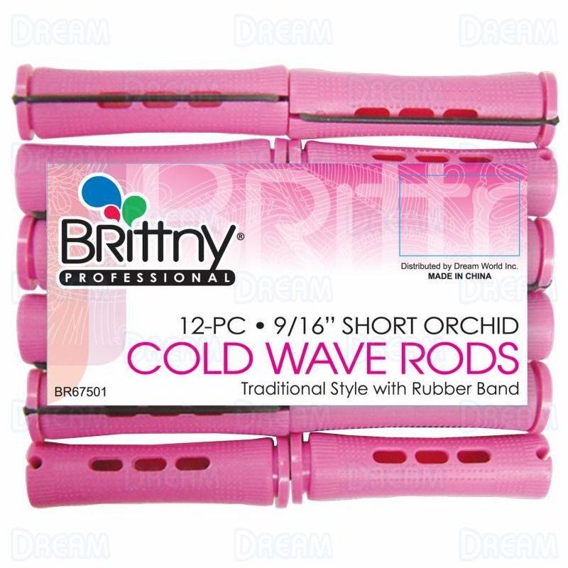 Brittny Cold Wave Rods - 9/16" Long - Lilac - 12 Count product image