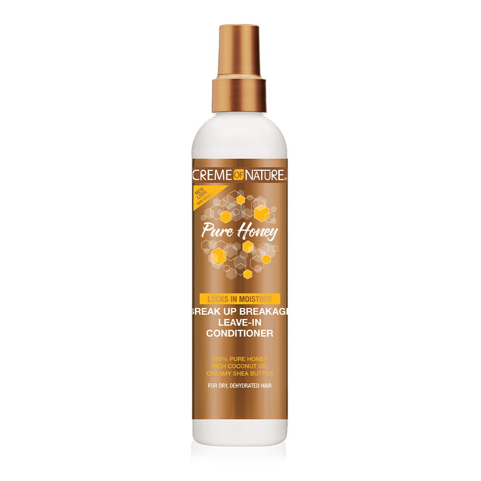 Crème of Nature Pure Honey Break Up Breakage Leave-In Conditioner – 8 oz product image