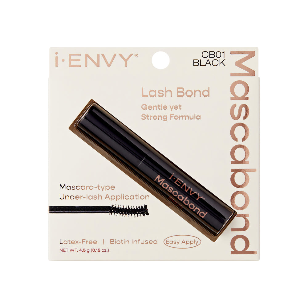 i-ENVY Mascabond Underlash Extension Bond – Black – one retail unit