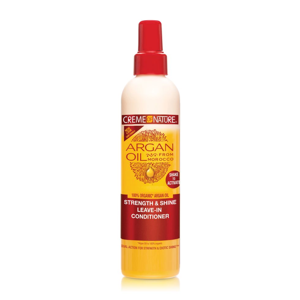 Crème of Nature Argan Oil Strength & Shine Leave-In Conditioner – 8.45 oz product image