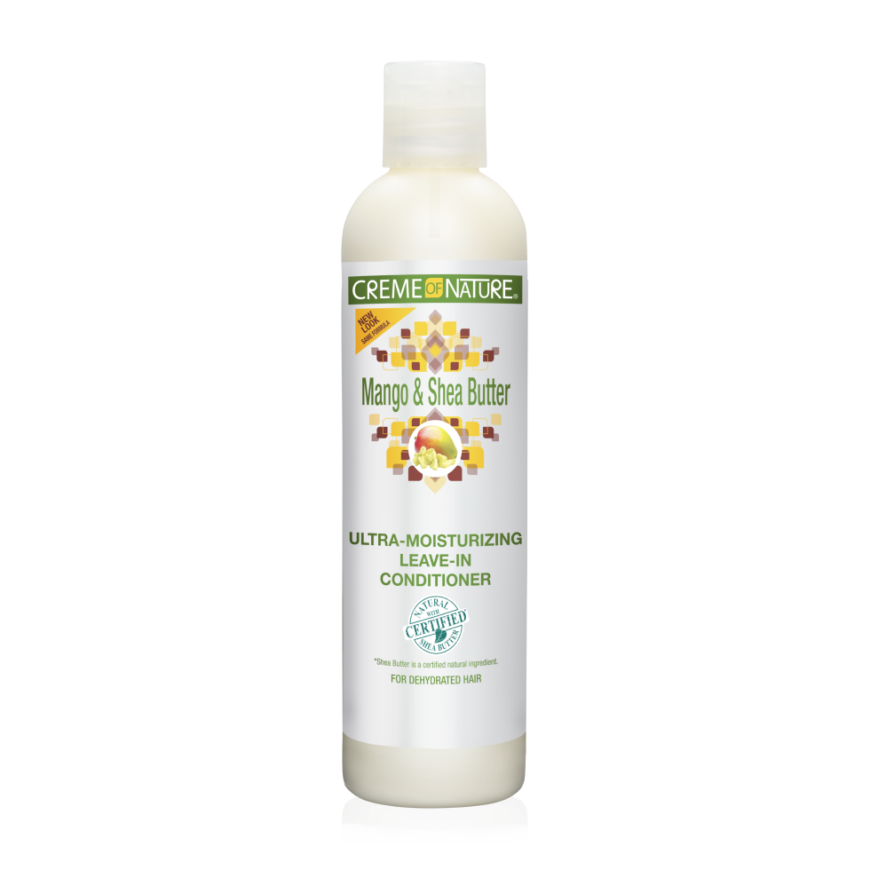 Crème of Nature Mango & Shea Butter Ultra-Moisturizing Leave-In Conditioner – 8.45 oz product image