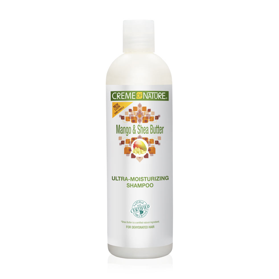 Crème of Nature Mango & Shea Butter Ultra-Moisturizing Shampoo – 12 oz product image