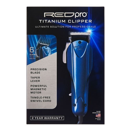 Red PRO Titanium Clipper – Default Title – one retail unit