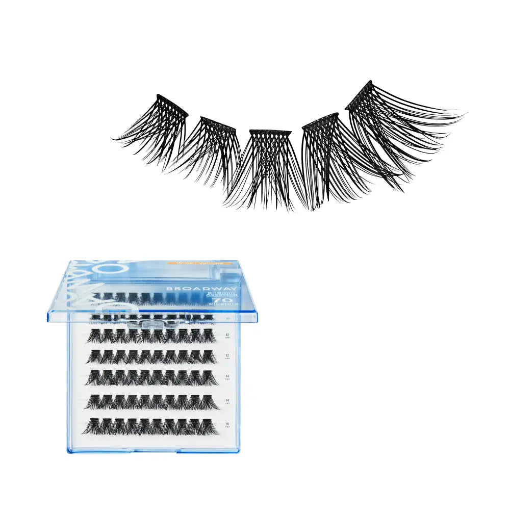 Broadway Volume DIY Cluster Lashes – DIY13 – Wide Band – 70 Pieces – one retail pack