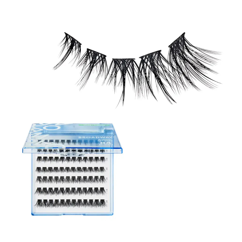 Broadway Trendy Manga DIY Cluster Lashes – DIY29 – Wide Band – 84 Pieces – one retail pack