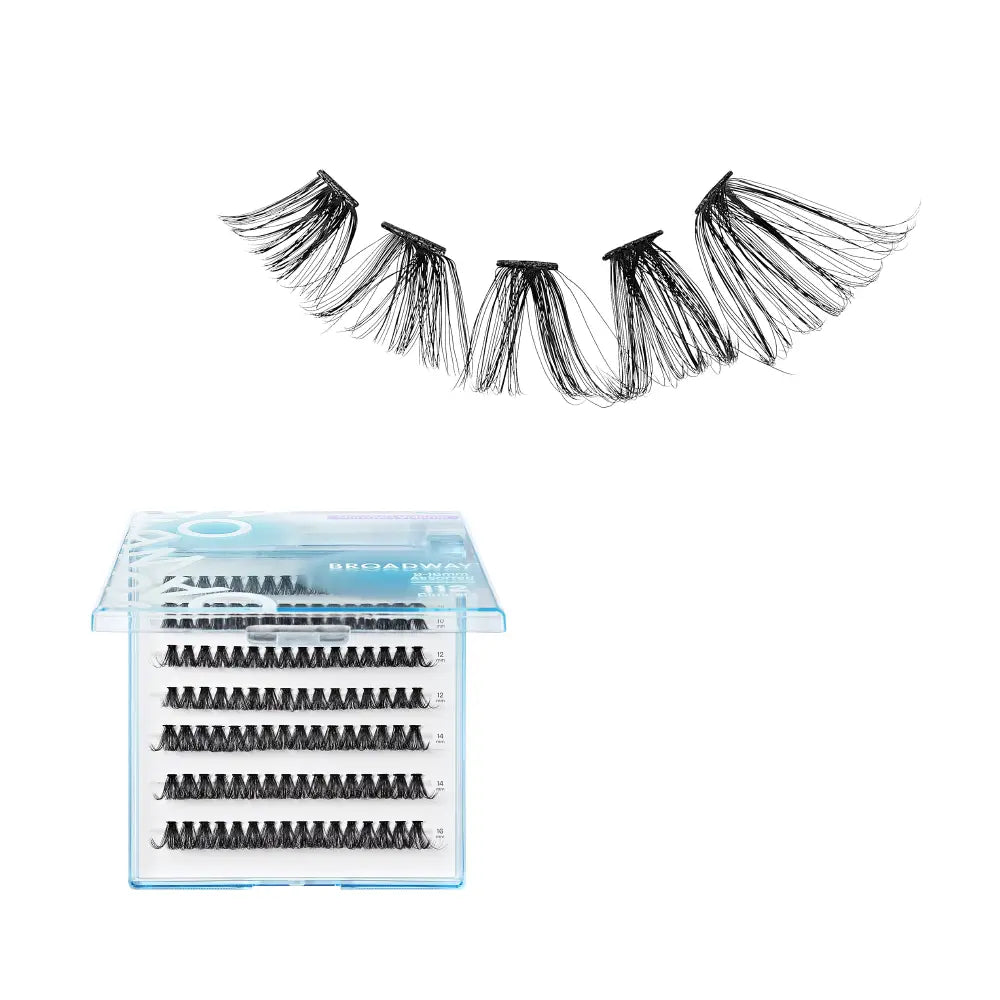 Broadway Volume DIY Cluster Lashes – DIY37 – Narrow Band – 112 Pieces – one retail pack