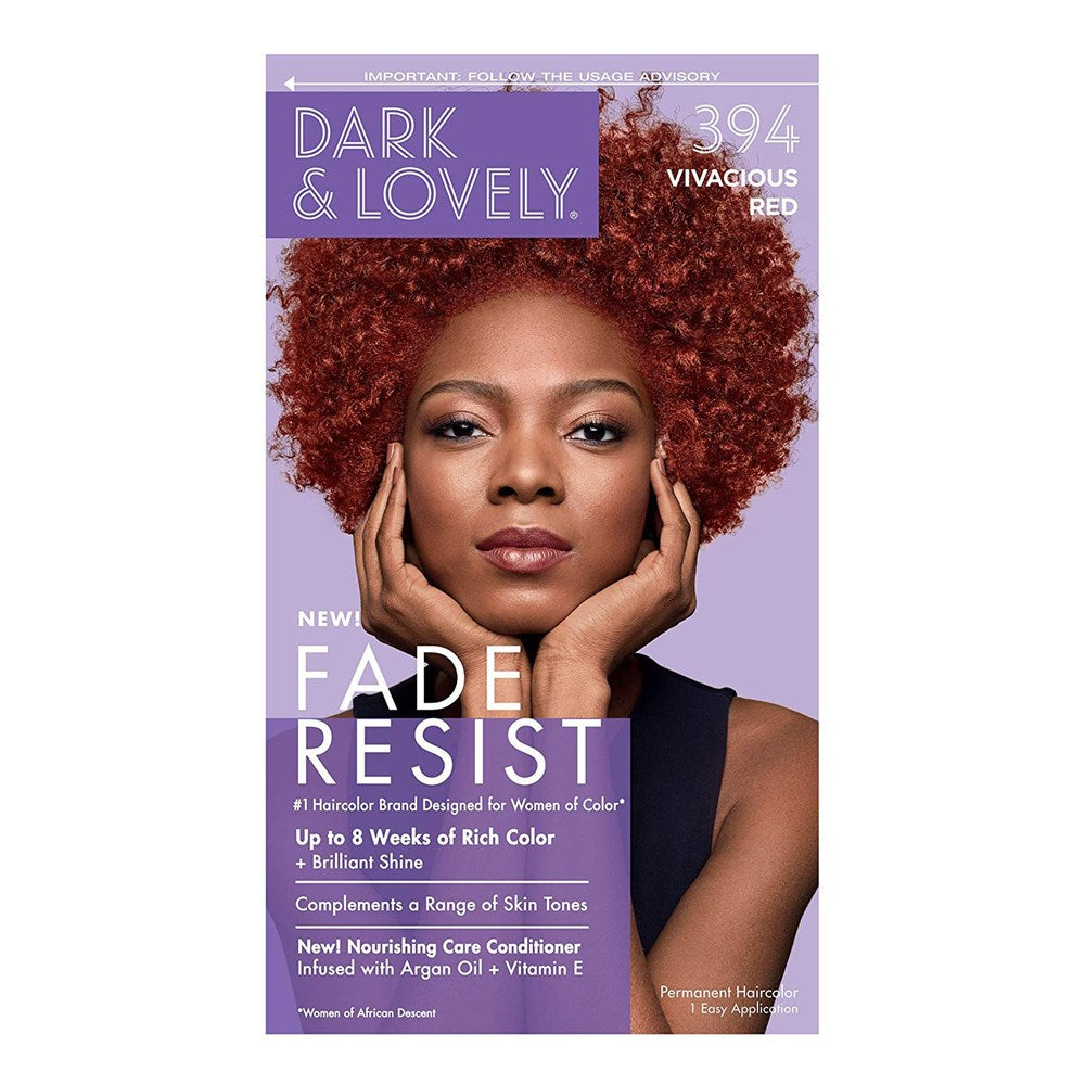 Dark & Lovely Fade Resist Rich Conditioning Hair Color – 394 – Vivacious Red product image
