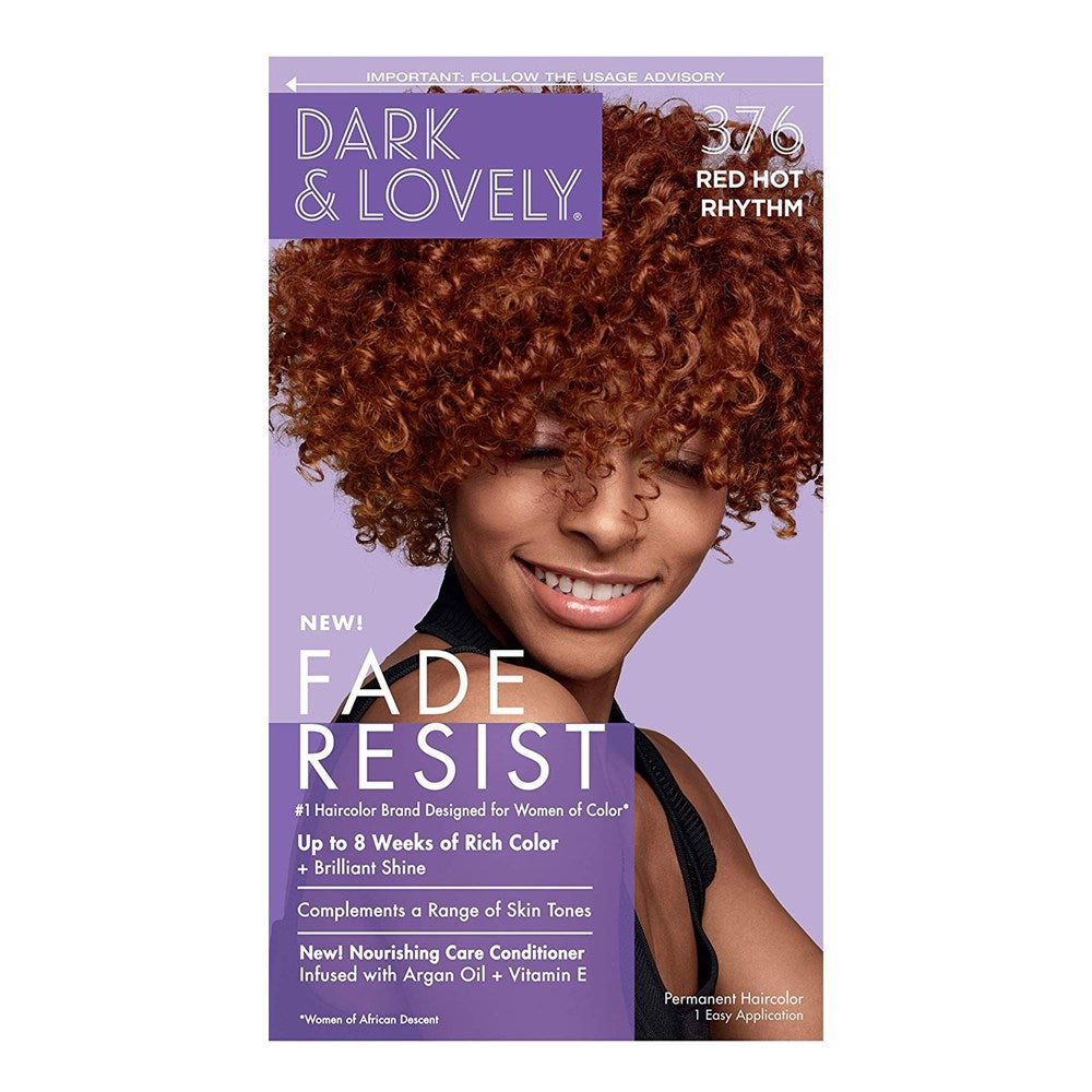Dark & Lovely Fade Resist Rich Conditioning Hair Color – 376 – Red Hot Rhythm product image