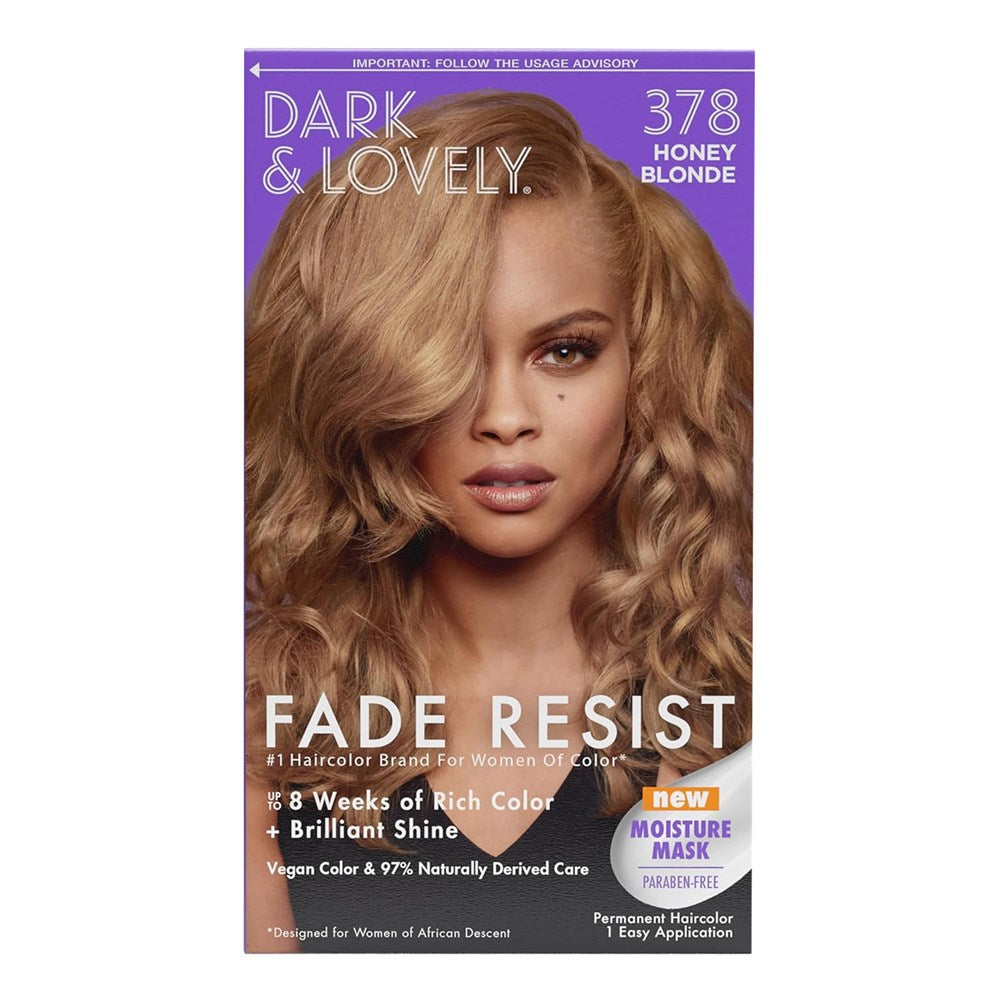 Dark & Lovely Fade Resist Rich Conditioning Hair Color – 378 – Honey Blonde product image