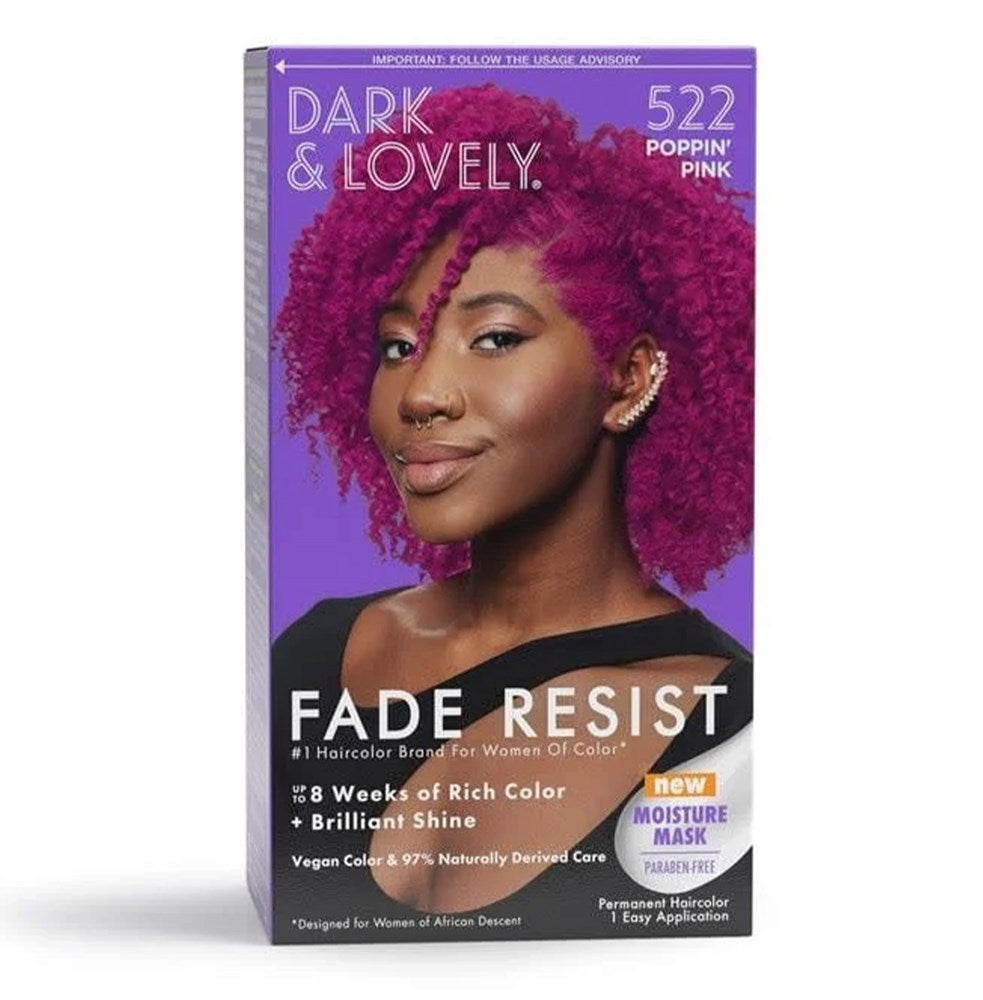 Dark & Lovely Fade Resist Rich Conditioning Hair Color – 522 – Poppin Pink product image