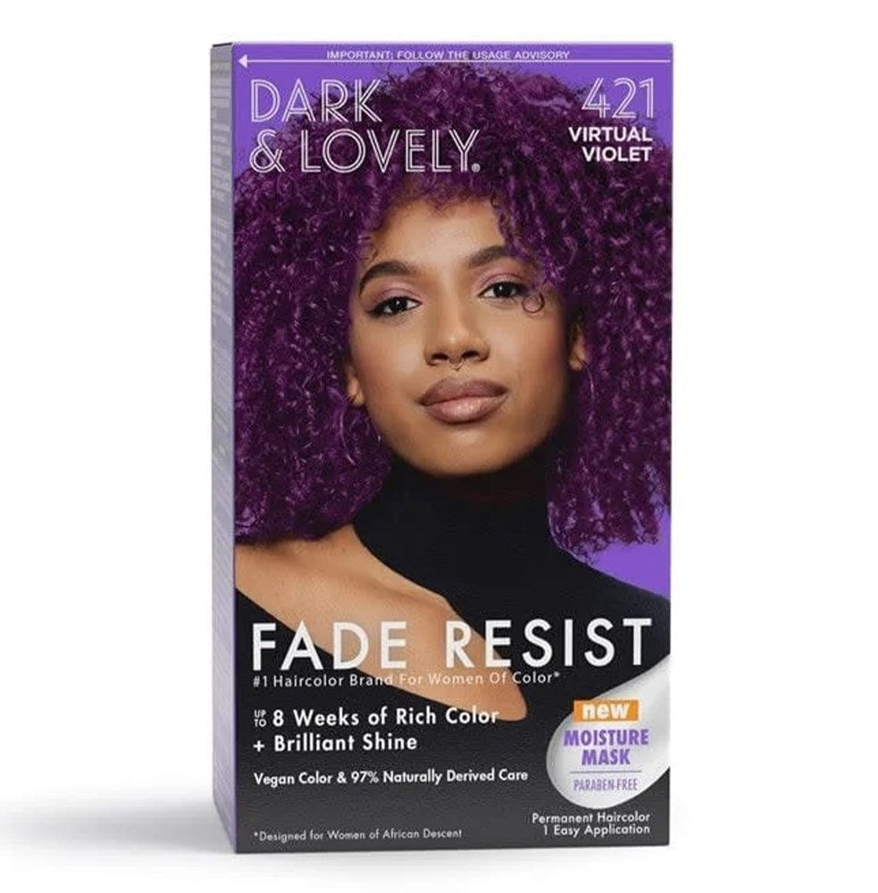 Dark & Lovely Fade Resist Rich Conditioning Hair Color – 421 – Virtual Violet product image