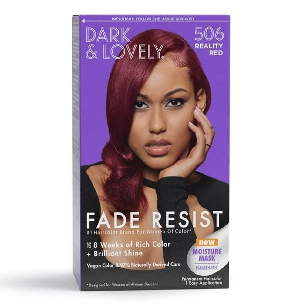 Dark & Lovely Fade Resist Rich Conditioning Hair Color – 506 – Reality Red product image