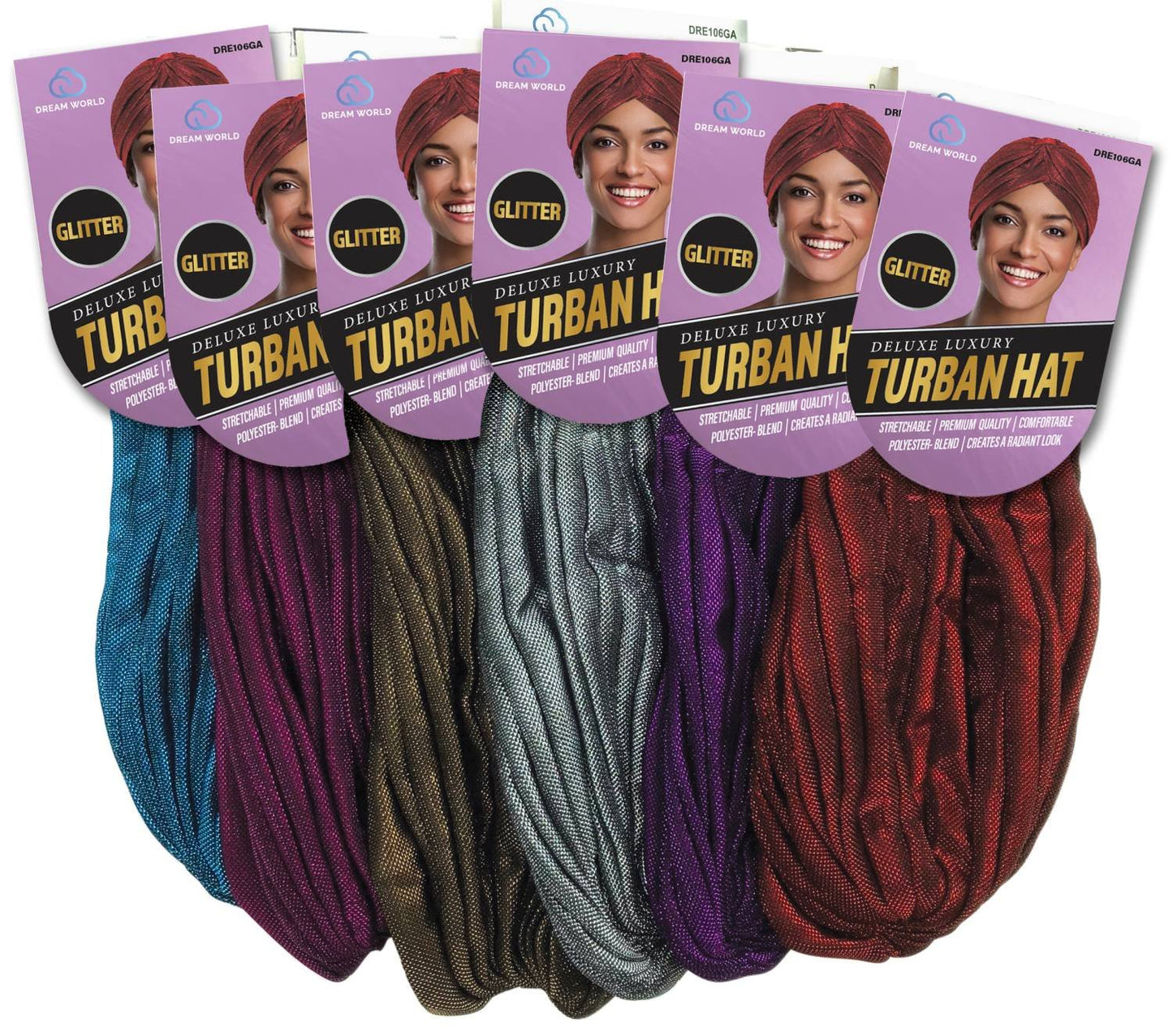 Dream World Turban Hat - Glitter - Assorted product image