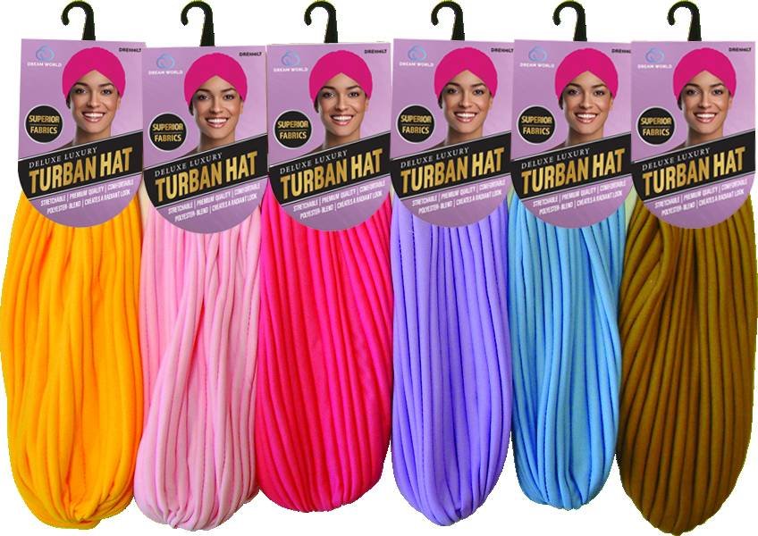 Dream World Turban Hat - Light Color - Assorted product image