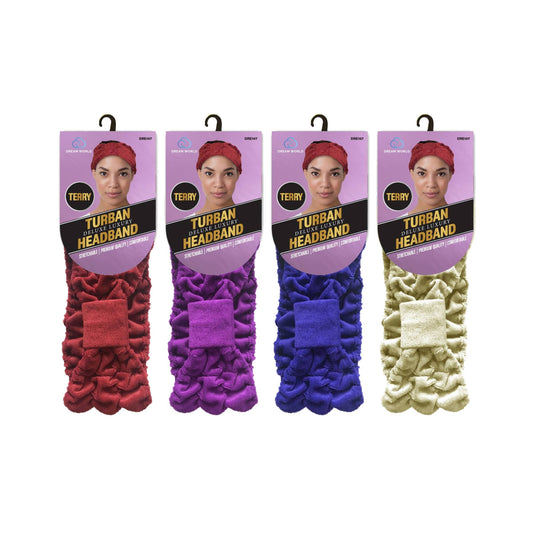 Dream World Deluxe Luxury Turban Headband - Purple product image
