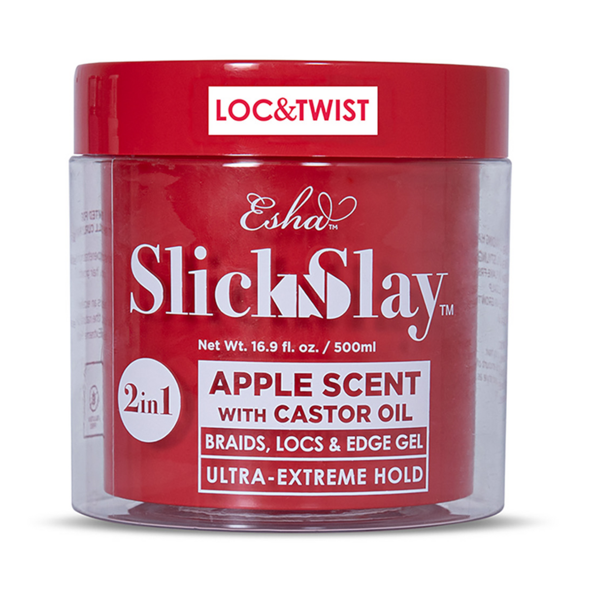 ESHA Slick N Slay Loc & Twist Braid & Edge Gel – Apple / 500 mL