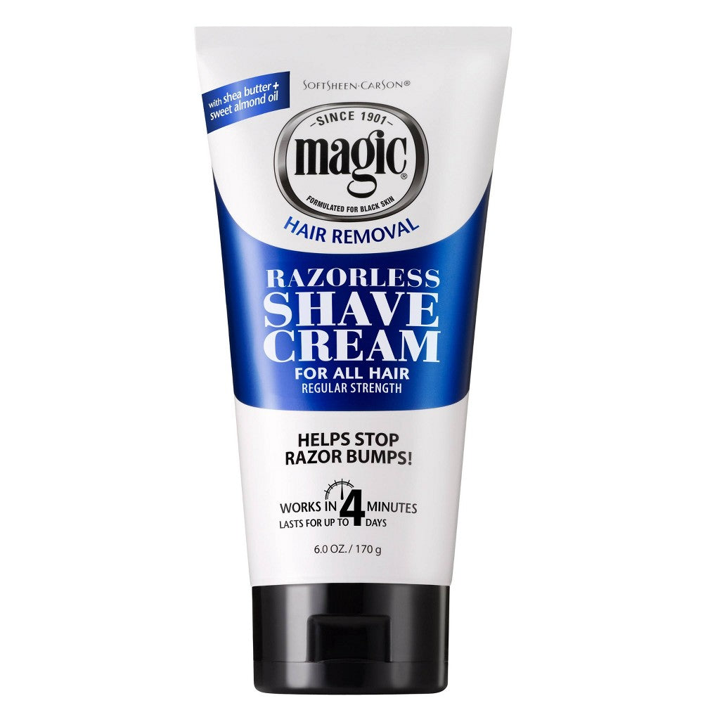 Magic Razorless Shave Cream – Regular Strength – 6 oz product image