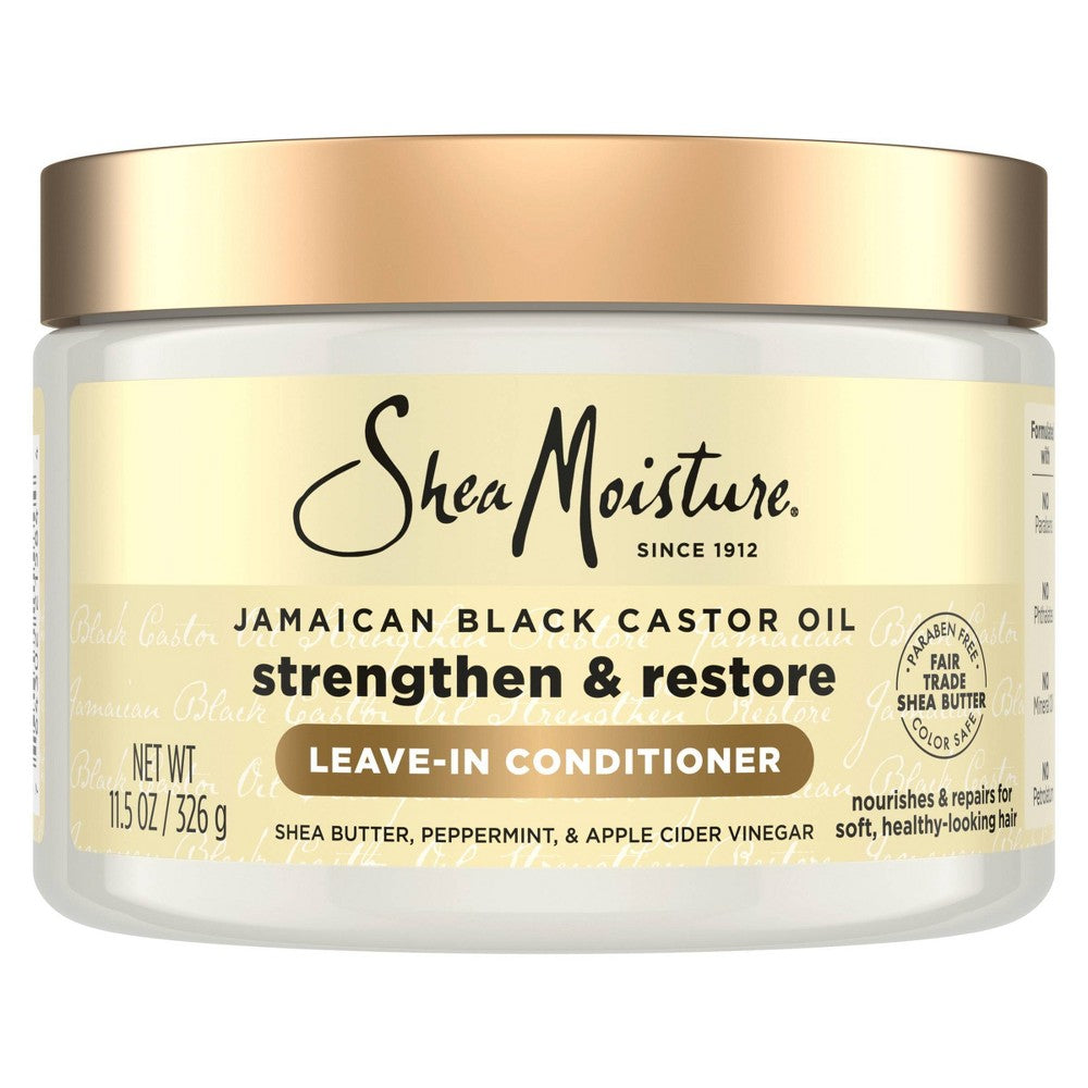 SheaMoisture Jamaican Black Castor Oil Strengthen & Restore Leave-In Conditioner – 11.5 oz product image